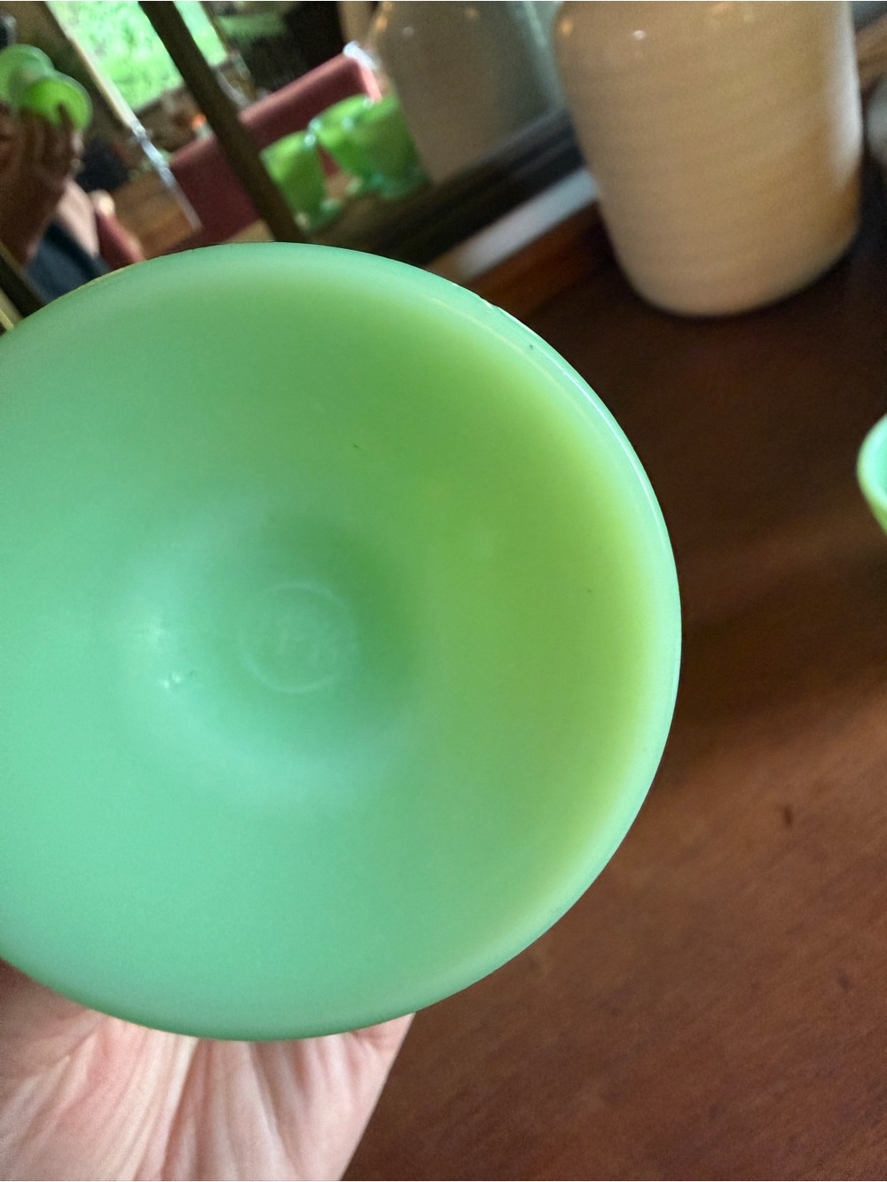 ๐ Vintage Jadeite-Inspired Egg Cups ๐ - Picture 3 of 4